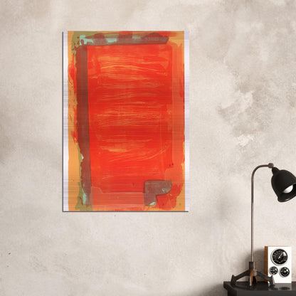 Untitled III - 1974 - John Hoyland Brushed Aluminum Print - 70x100 cm / 28x40 inches | John Hoyland Aluminum Print | John Hoyland Prints