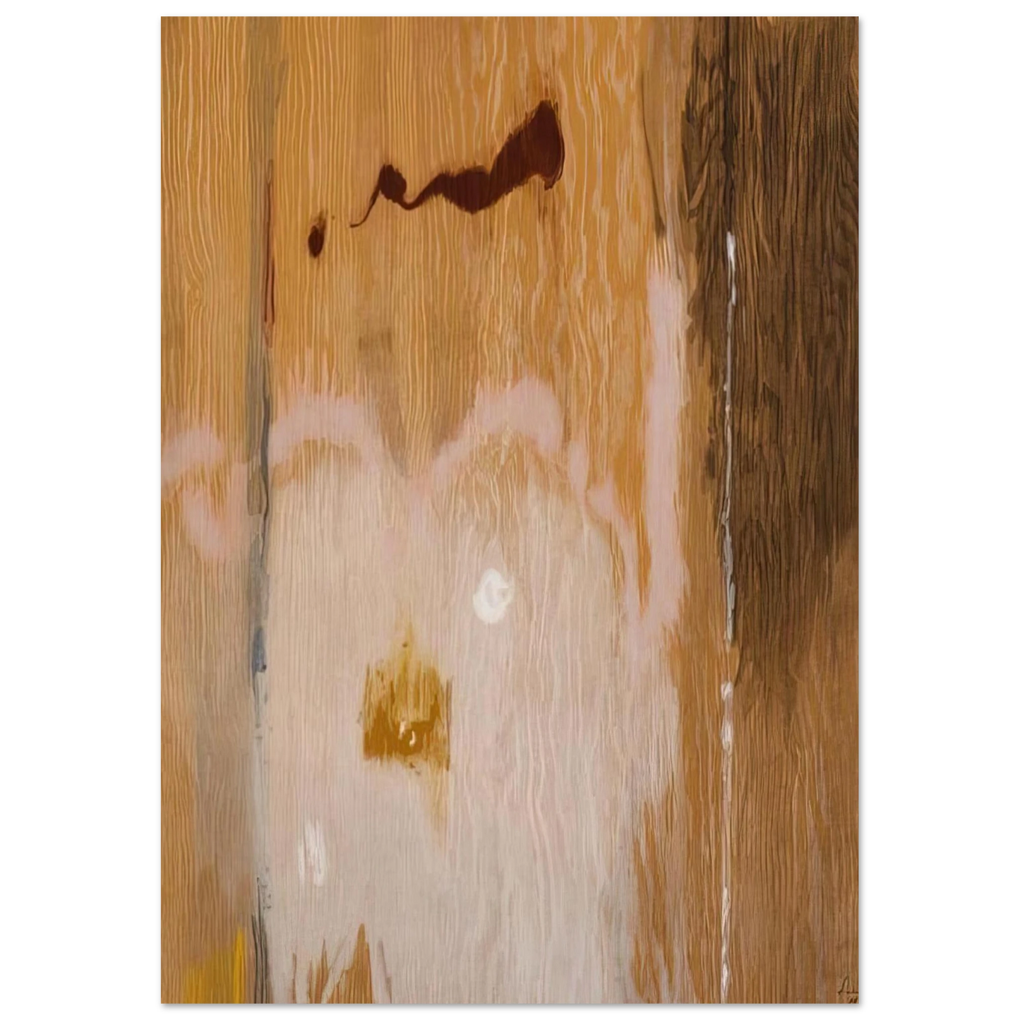 Helen Frankenthaler - Tales of Genji VI - 1998 Wall art - 30x45 cm / 12x18 inches - Fine Art Poster-canvas - -