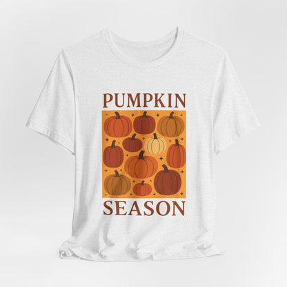 T-shirt de saison des citrouilles pour femmes Boho Citrouille
