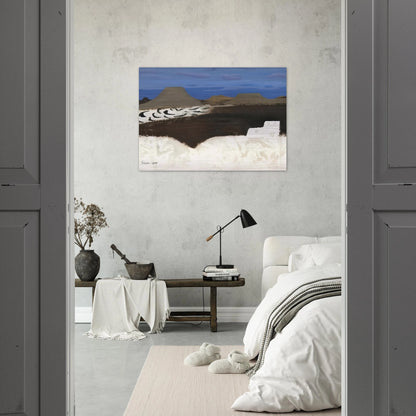 Lanzarote - 1977 - Mary Fedden Brushed Aluminum Print - 70x100 cm / 28x40 inches | Mary Fedden Aluminum Print | Mary Fedden Prints