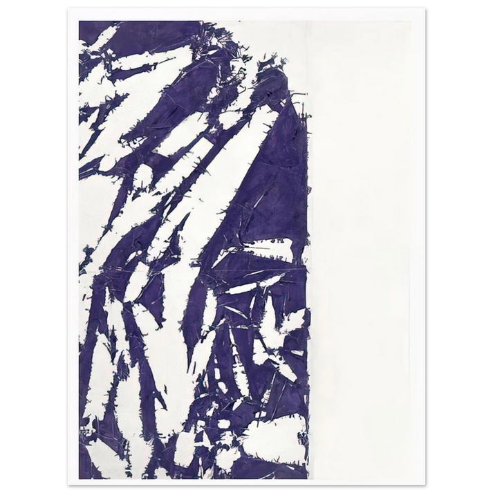 Simon Hantai - LaissÃ©e - 1995  75x100 cm / 30x40inches Fine Art Poster