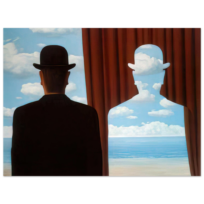 Rene Magritte - DECALCOMANIA 1966  75x100 cm / 30x40inches Fine Art Poster