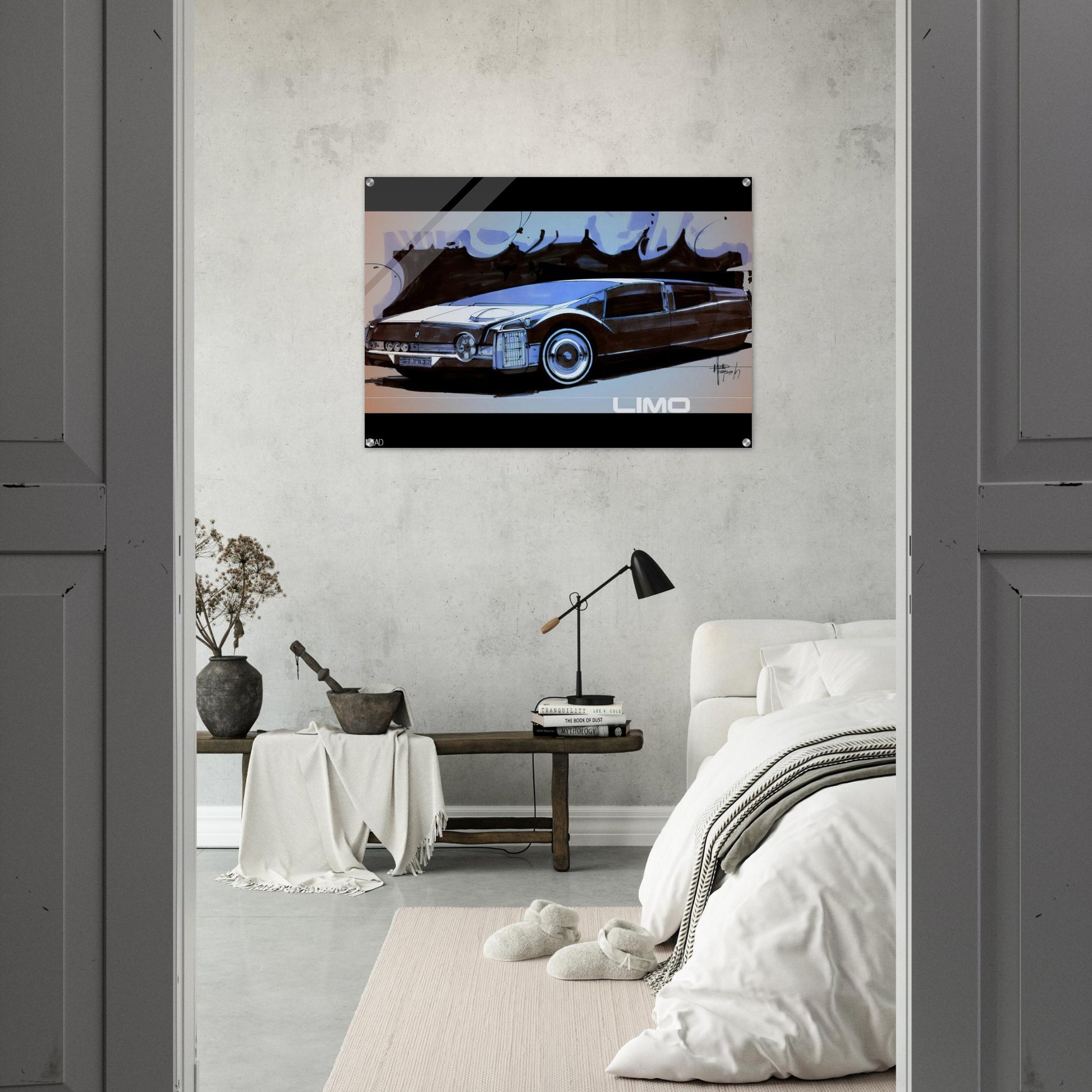 Syd Mead - Syd Mead Acrylic Print - 70x100 cm / 28x40″ inches