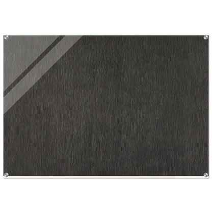 Black with White Lines, Vertical Not Touching - Sol LeWitt Acrylic Print - 70x100 cm / 28x40″ inches | Sol LeWitt Wall Art | Sol LeWitt Prints