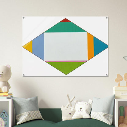 Expansion in Four Directions - 1962 - Max Bill Acrylic Print - 70x100 cm / 28x40″ inches | Max Bill Wall Art | Max Bill Prints
