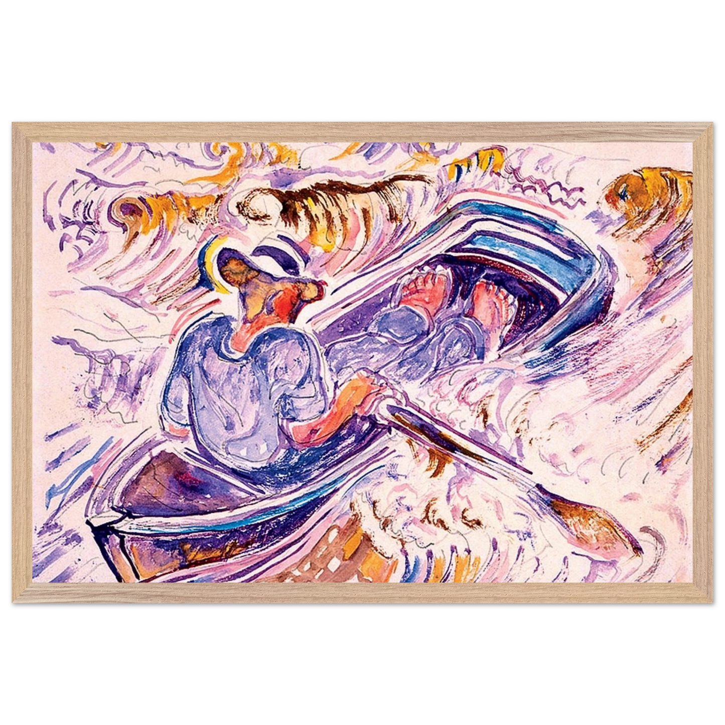Walter Inglis Anderson - Walter Anderson Wall art - A2 (42 x 59.4  cm) - Premium Wooden Framed Poster With Fine Art Paper-canvas - Wood frame