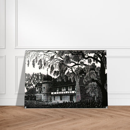 ESCHER (12) - MC Escher Acrylic Print - 70x100 cm / 28x40″ inches | MC Escher Wall Art | MC Escher Prints