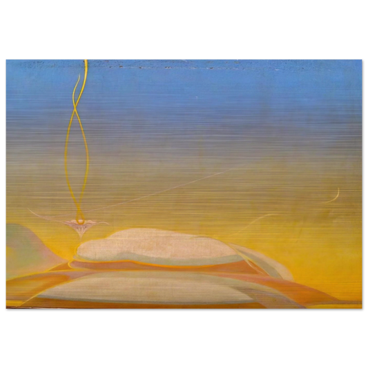 Translation - Precisionism - Agnes Lawrence Pelton Brushed Aluminum Print - 70x100 cm / 28x40 inches | Agnes Lawrence Pelton Aluminum Print | Agnes Lawrence Pelton Prints