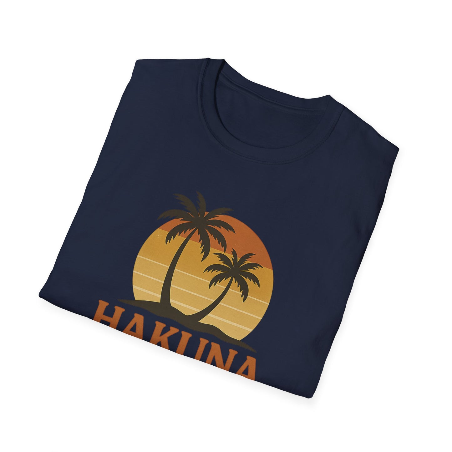 Hakuna Matata T-shirt rétro graphique, T-shirt à l'humeur positive "Pas de soucis", T-shirt inspiré des années 90, Haut avec citation feel-good, Cadeau unisexe