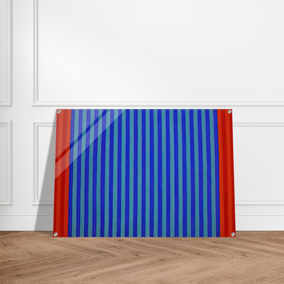 Untitled - 1962 - Gene Davis Acrylic Print - 70x100 cm / 28x40″ inches | Gene Davis Wall Art | Gene Davis Prints