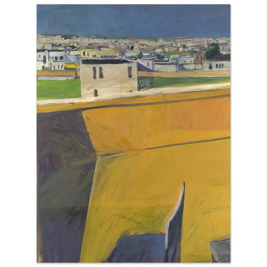 Richard Diebenkorn - Yellow Porch  75x100 cm / 30x40inches Fine Art Poster