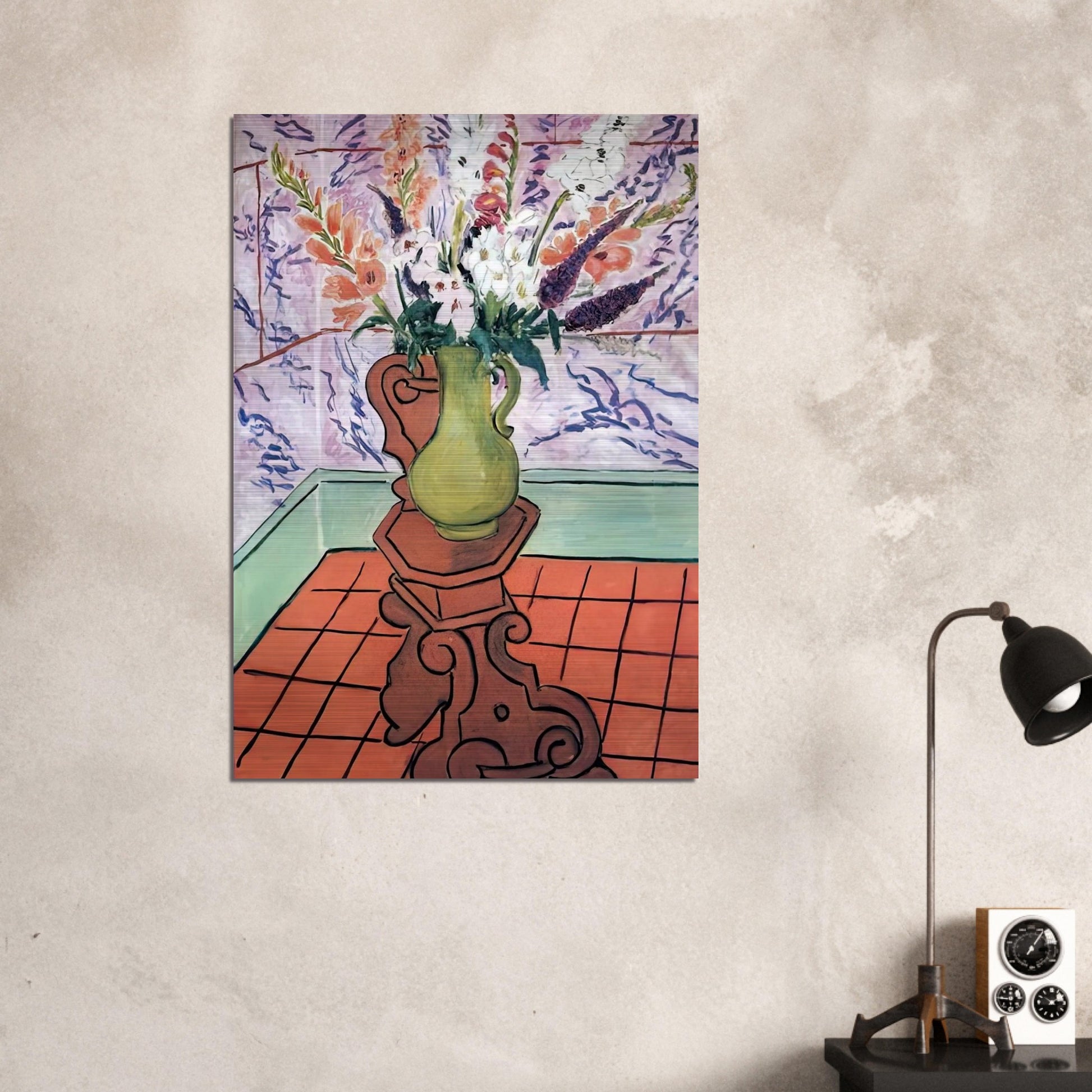 STILL LIFE 6 - Henri Matisse Brushed Aluminum Print - 70x100 cm / 28x40 inches | Henri Matisse Aluminum Print | Henri Matisse Prints