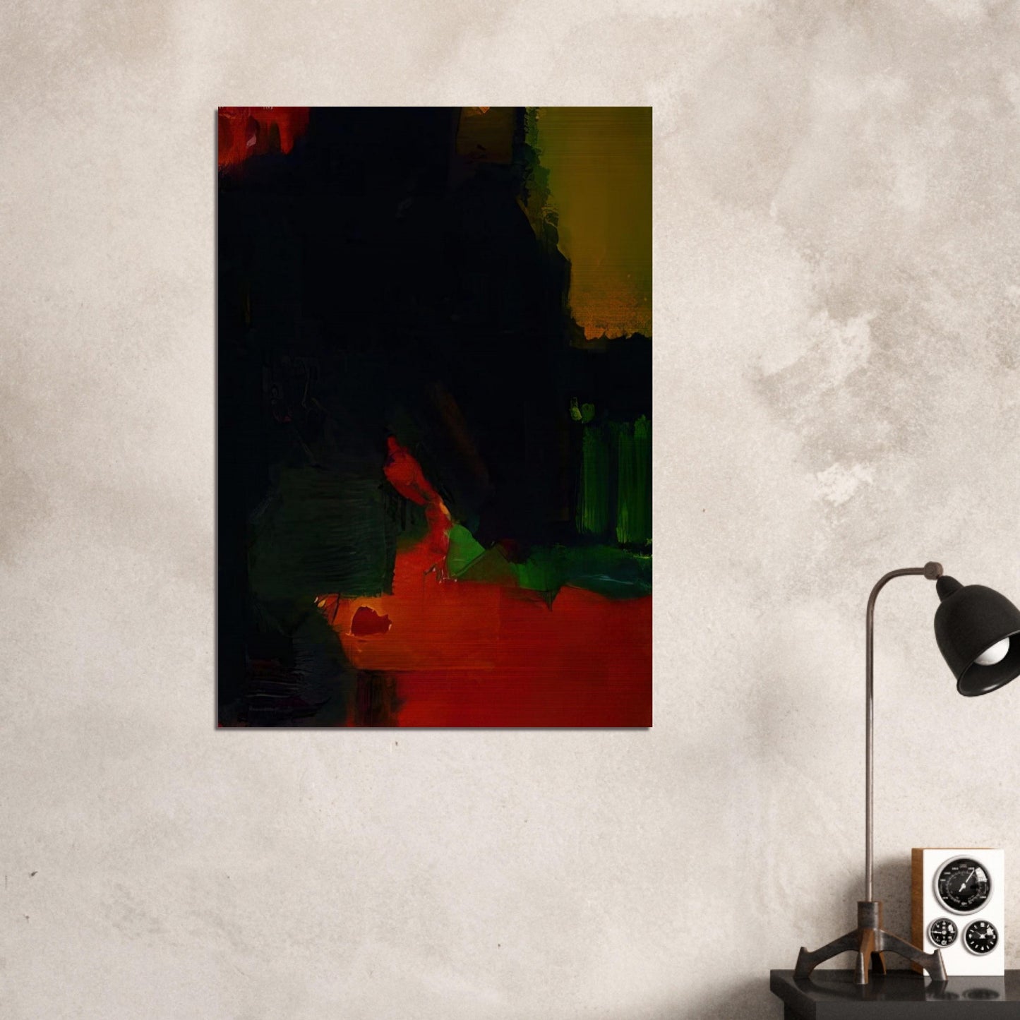 Nocturnal Splendor - Hans Hofmann Brushed Aluminum Print - 70x100 cm / 28x40 inches | Hans Hofmann Aluminum Print | Hans Hofmann Prints