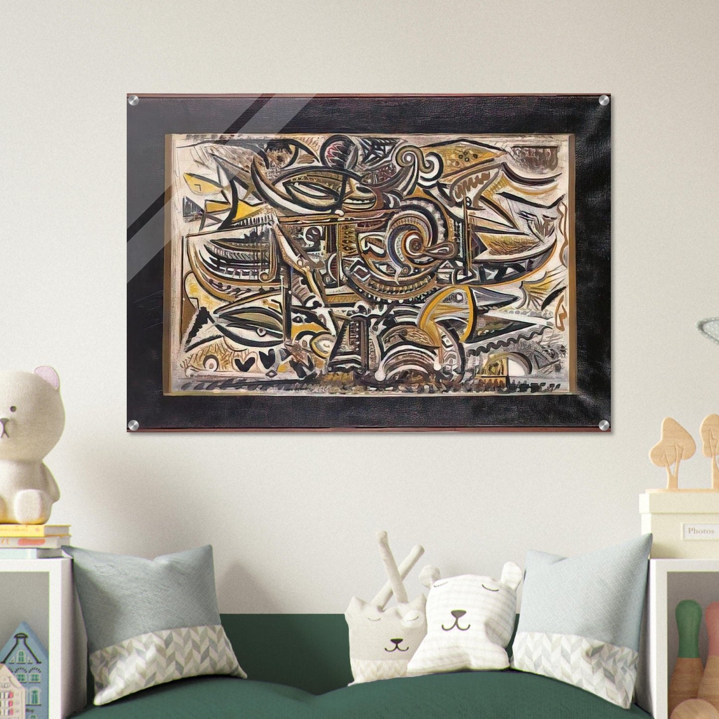 Bird in the Wind - Richard Pousette-Dart Acrylic Print - 70x100 cm / 28x40″ inches