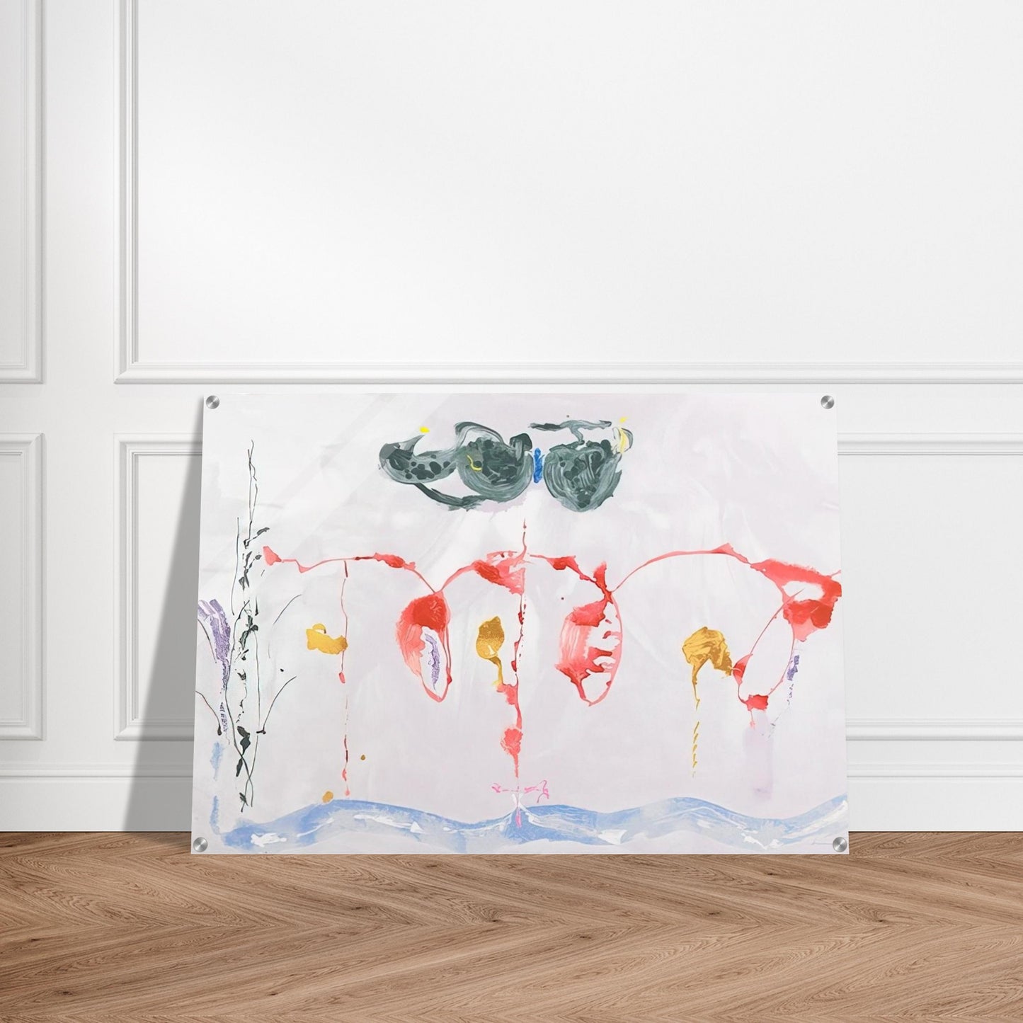 Aerie - 2009 - Helen Frankenthaler Acrylic Print - 70x100 cm / 28x40″ inches