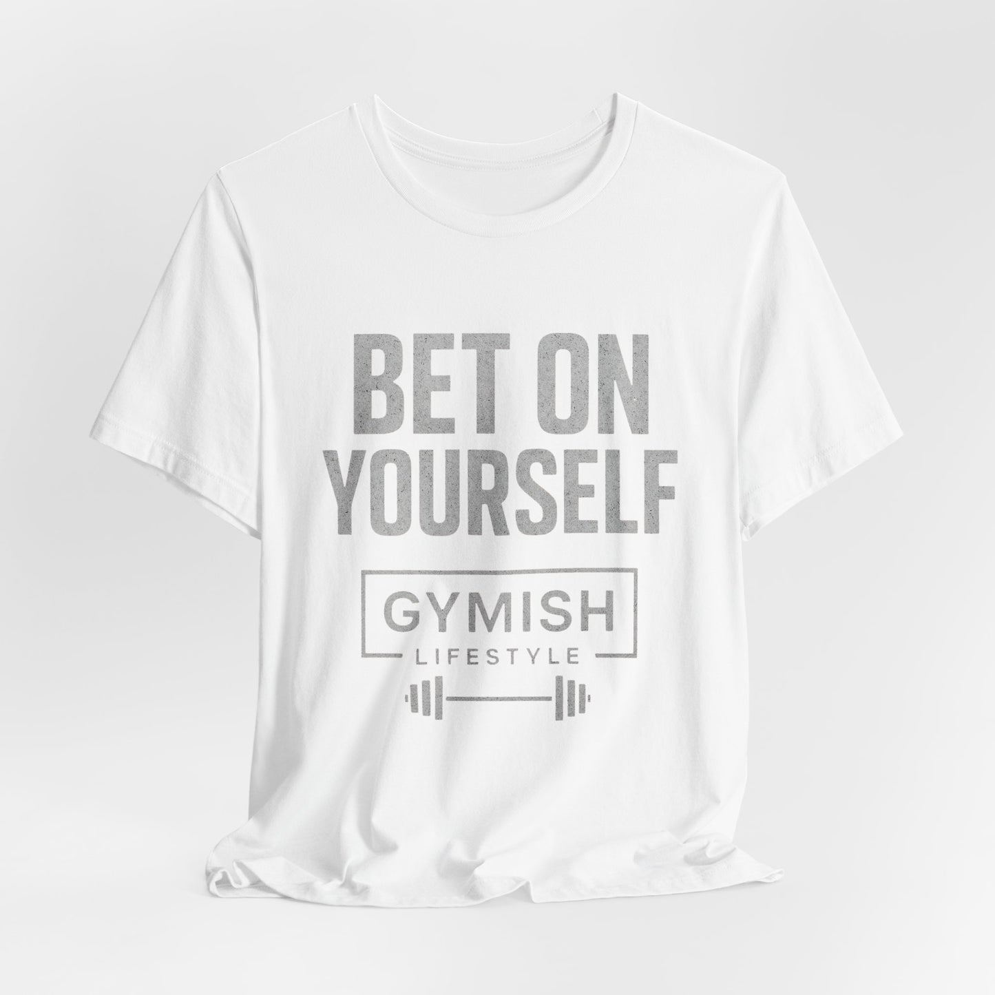 Fitness Tee Motivation - Gymish Mode de Vie Misez sur Vous T-shirts de Sport pour Hommes