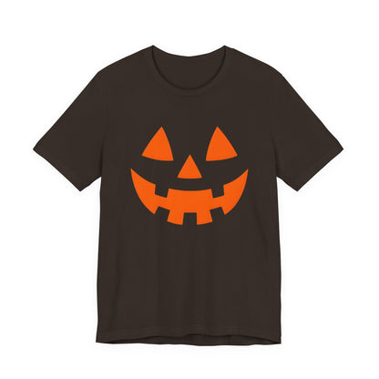 T-Shirt Vintage Visage de Citrouille Jack o'Lantern