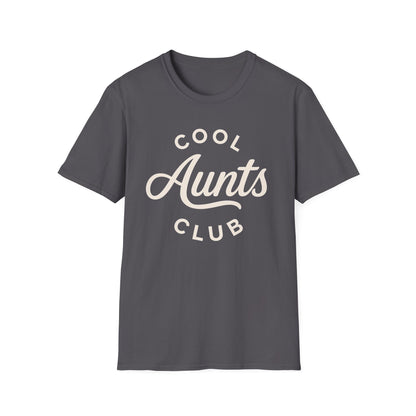 T-shirt du Cool Aunts Club, T-shirt rigolo pour tante, T-shirt graphique "Meilleure tante jamais", T-shirt mignon et impertinent pour la famille