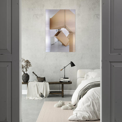 Series DW - 1967 - Charlotte Posenenske Brushed Aluminum Print - 70x100 cm / 28x40 inches | Charlotte Posenenske Aluminum Print | Charlotte Posenenske Prints