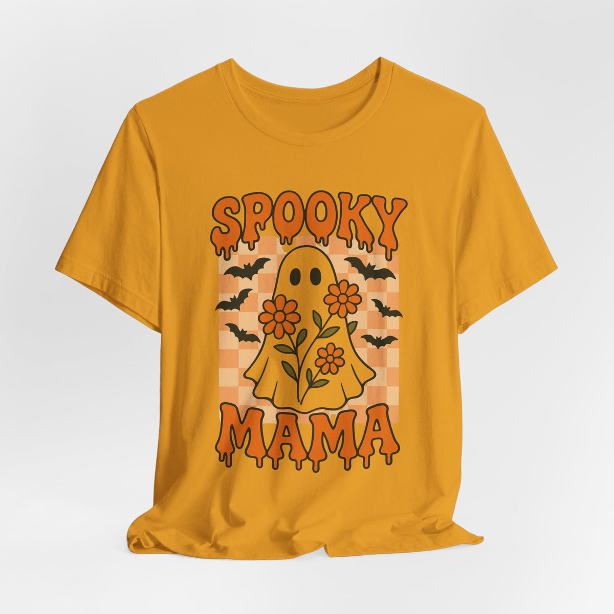 Maman Mystérieuse Groovy Vintage Fantôme Halloween Maman Mère