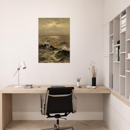 Seascape - John Singer Sargent Brushed Aluminum Print - 70x100 cm / 28x40 inches | John Singer Sargent Aluminum Print | John Singer Sargent Prints