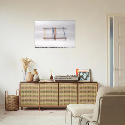 GRANT FROM LOS FRANCISCO SAN ANGELES PORTFOLIO - Edward Ruscha Brushed Aluminum Print - 70x100 cm / 28x40 inches | Edward Ruscha Aluminum Print | Edward Ruscha Prints