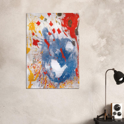 Cataclysm - Hans Hofmann Brushed Aluminum Print - 70x100 cm / 28x40 inches | Hans Hofmann Aluminum Print | Hans Hofmann Prints