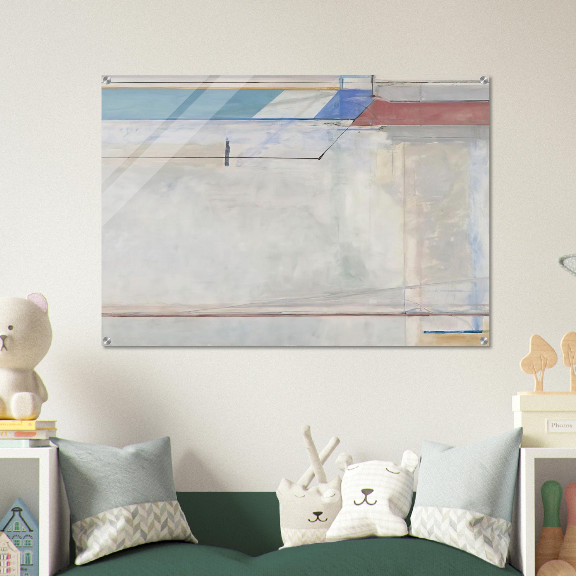 Ocean Park #63 - Richard Diebenkorn Acrylic Print - 70x100 cm / 28x40″ inches
