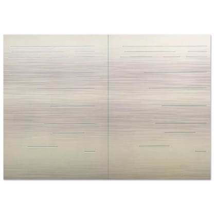 Second Spread - 1966 - Mark Lancaster Brushed Aluminum Print - 70x100 cm / 28x40 inches | Mark Lancaster Aluminum Print | Mark Lancaster Prints