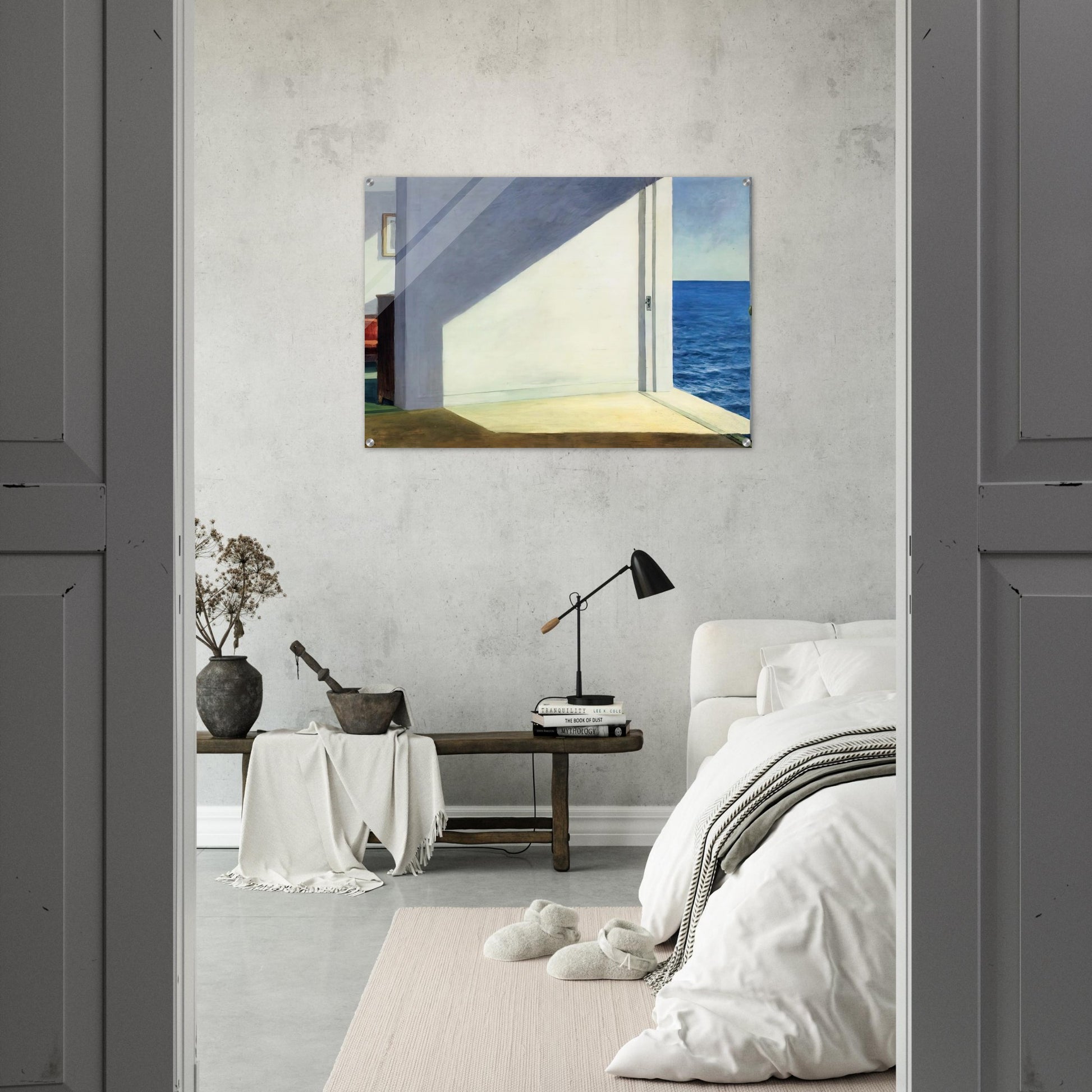 Rooms By The Sea - Edward Hopper Acrylic Print - 70x100 cm / 28x40″ inches