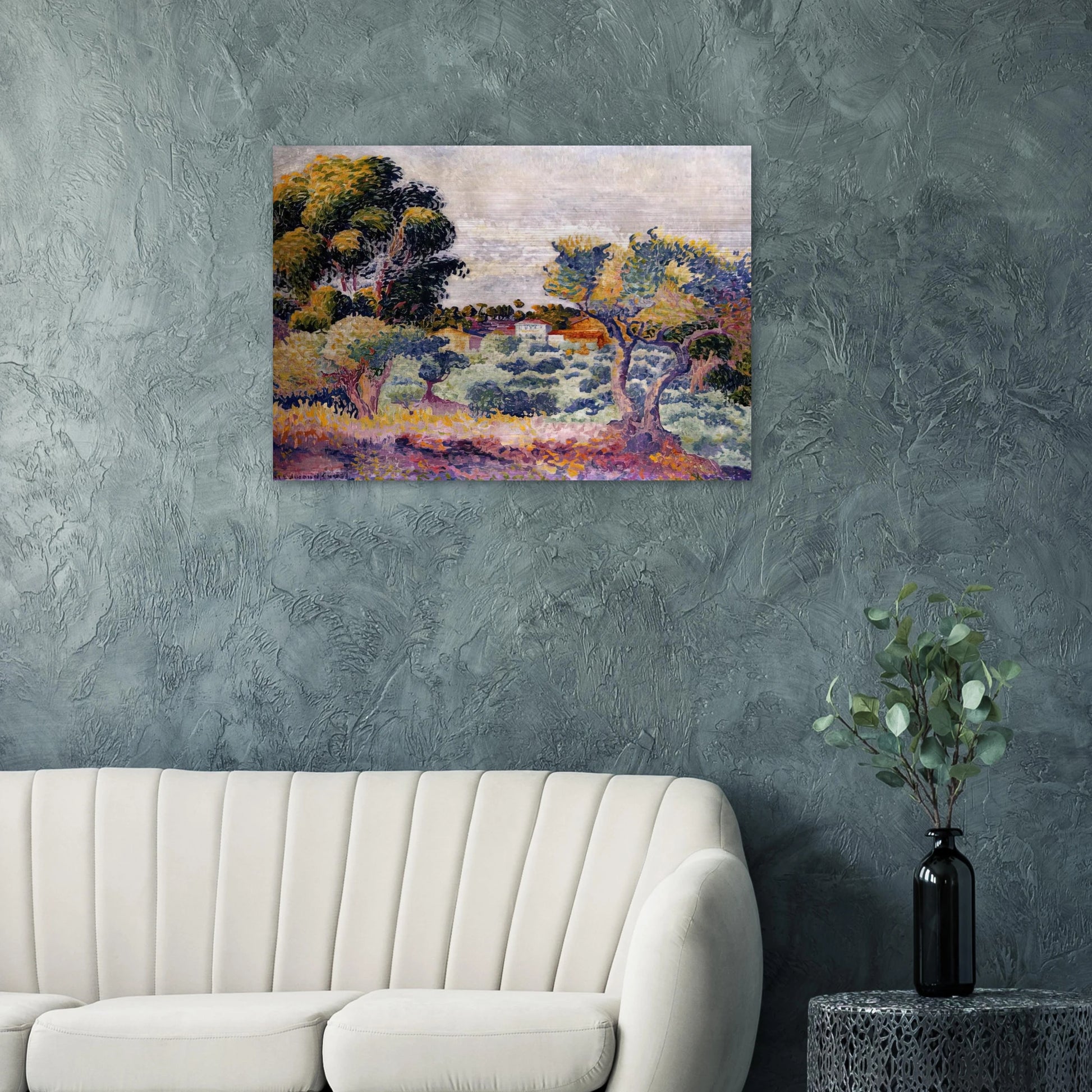 Untitled - Henri-Edmond Cross Brushed Aluminum Print - 70x100 cm / 28x40 inches | Henri-Edmond Cross Aluminum Print | Henri-Edmond Cross Prints