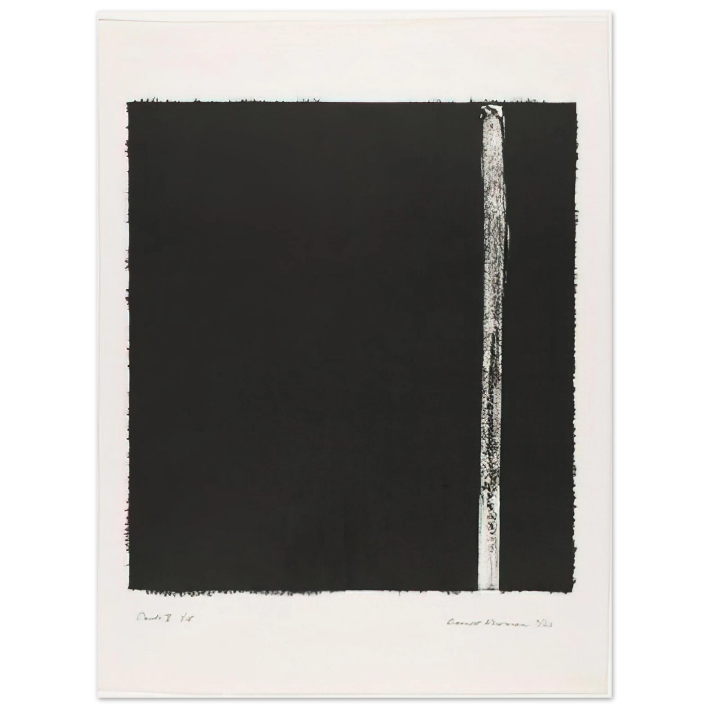 Barnett Newman - Canto V  75x100 cm / 30x40inches Fine Art Poster