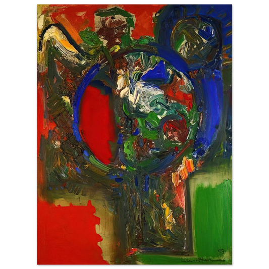 Hans Hofmann - The Bouquet  75x100 cm / 30x40inches Fine Art Poster