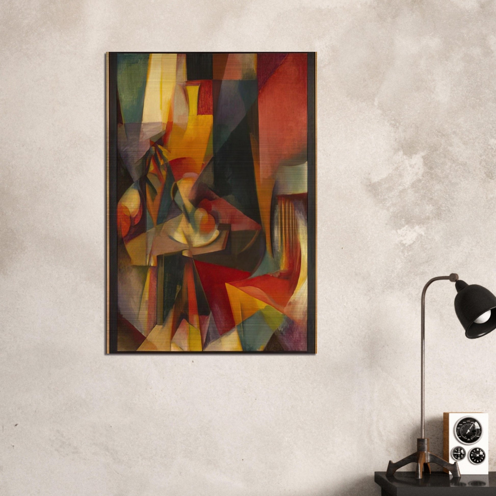 Synchromy No. 3 - Synchromism - Morgan Russell Brushed Aluminum Print - 70x100 cm / 28x40 inches | Morgan Russell Aluminum Print | Morgan Russell Prints