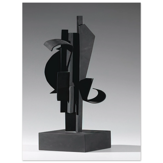 Louise Nevelson - SKY HOOK MAQUETTE 1977  75x100 cm / 30x40inches Fine Art Poster