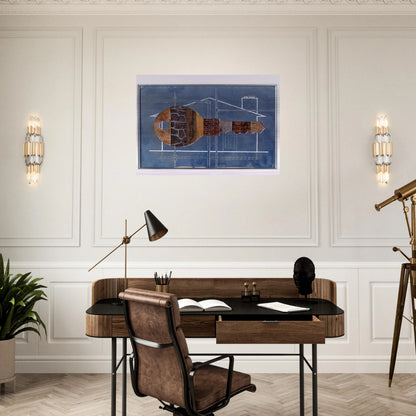 House Key - 1956 - Clarence Holbrook Carter Brushed Aluminum Print - 70x100 cm / 28x40 inches | Clarence Holbrook Carter Aluminum Print | Clarence Holbrook Carter Prints