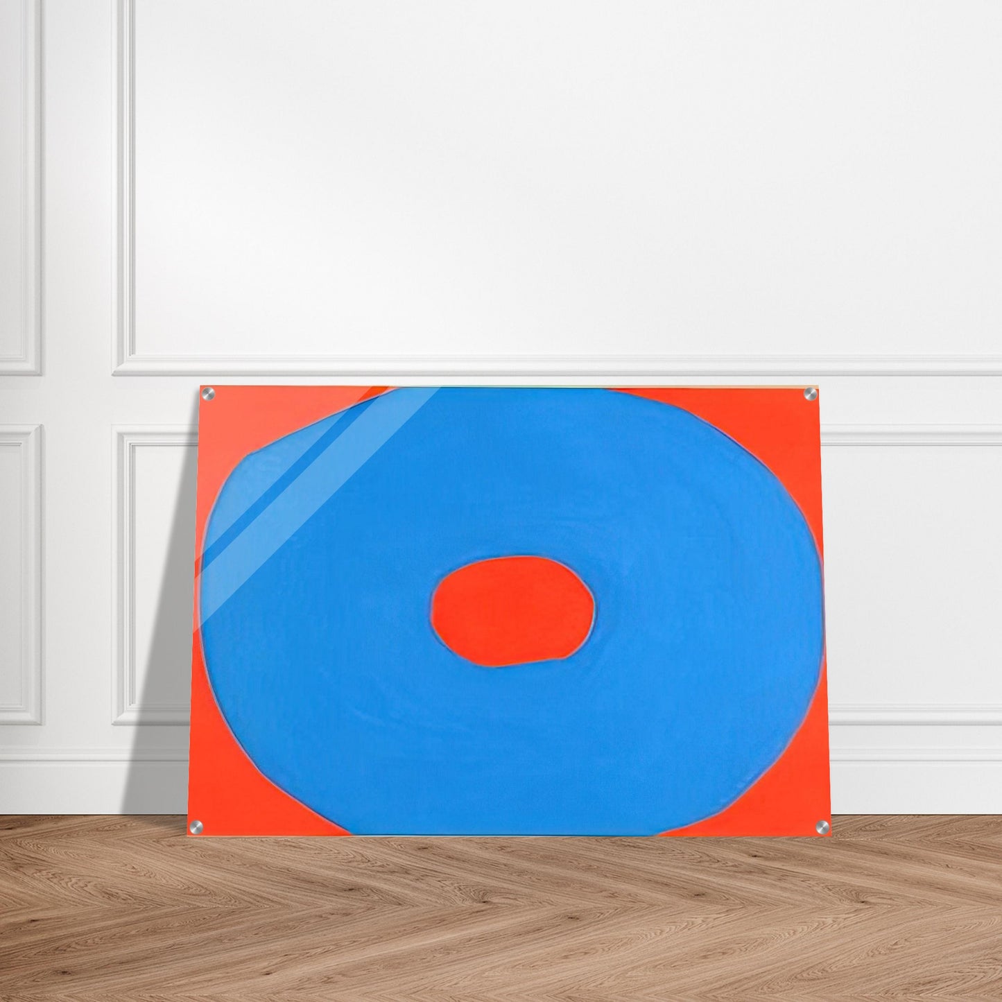 Circle - 1971 - Jiro Yoshihara Acrylic Print - 70x100 cm / 28x40″ inches