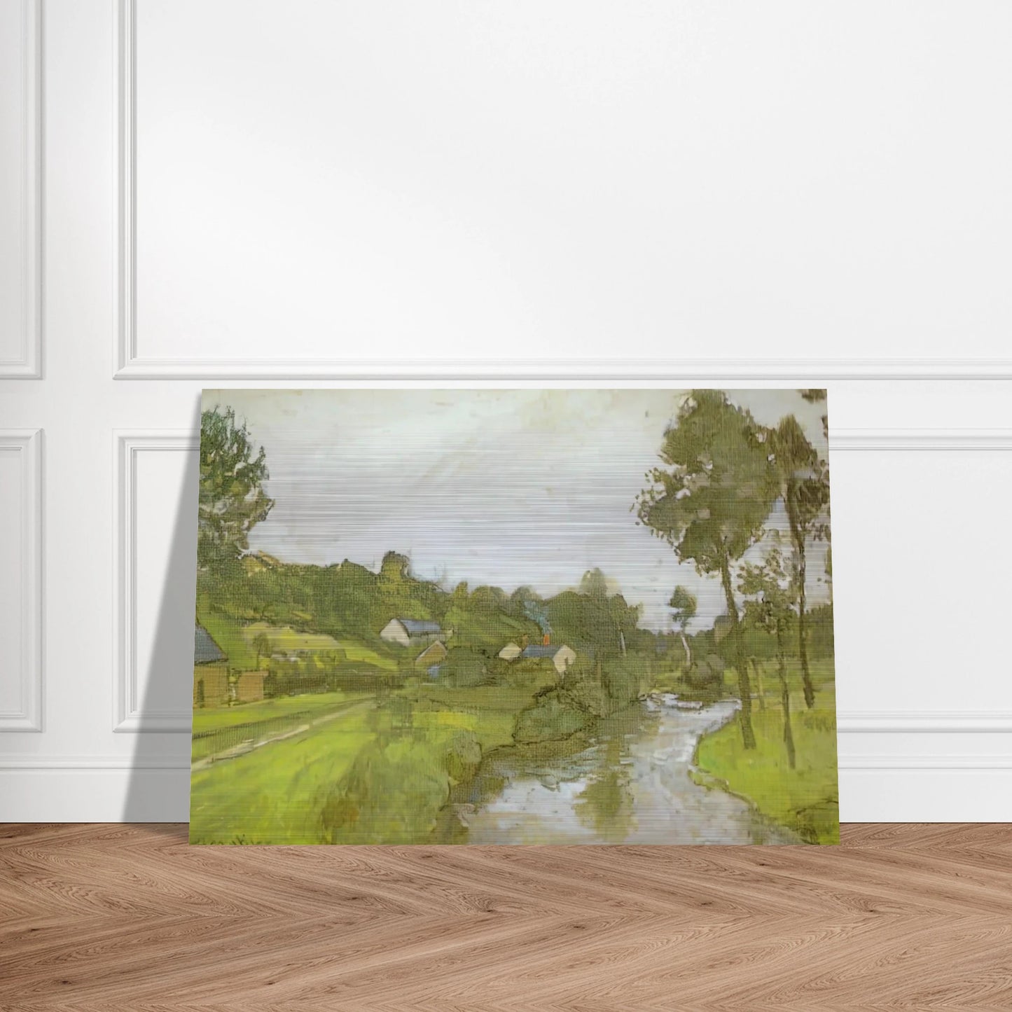 LANDSCAPE LESQUIELLES ST GERMAIN 1903 - Henri Matisse Brushed Aluminum Print - 70x100 cm / 28x40 inches | Henri Matisse Aluminum Print | Henri Matisse Prints
