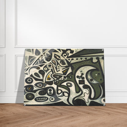 River Metamorphosis - 1939 - Richard Pousette-Dart Acrylic Print - 70x100 cm / 28x40″ inches