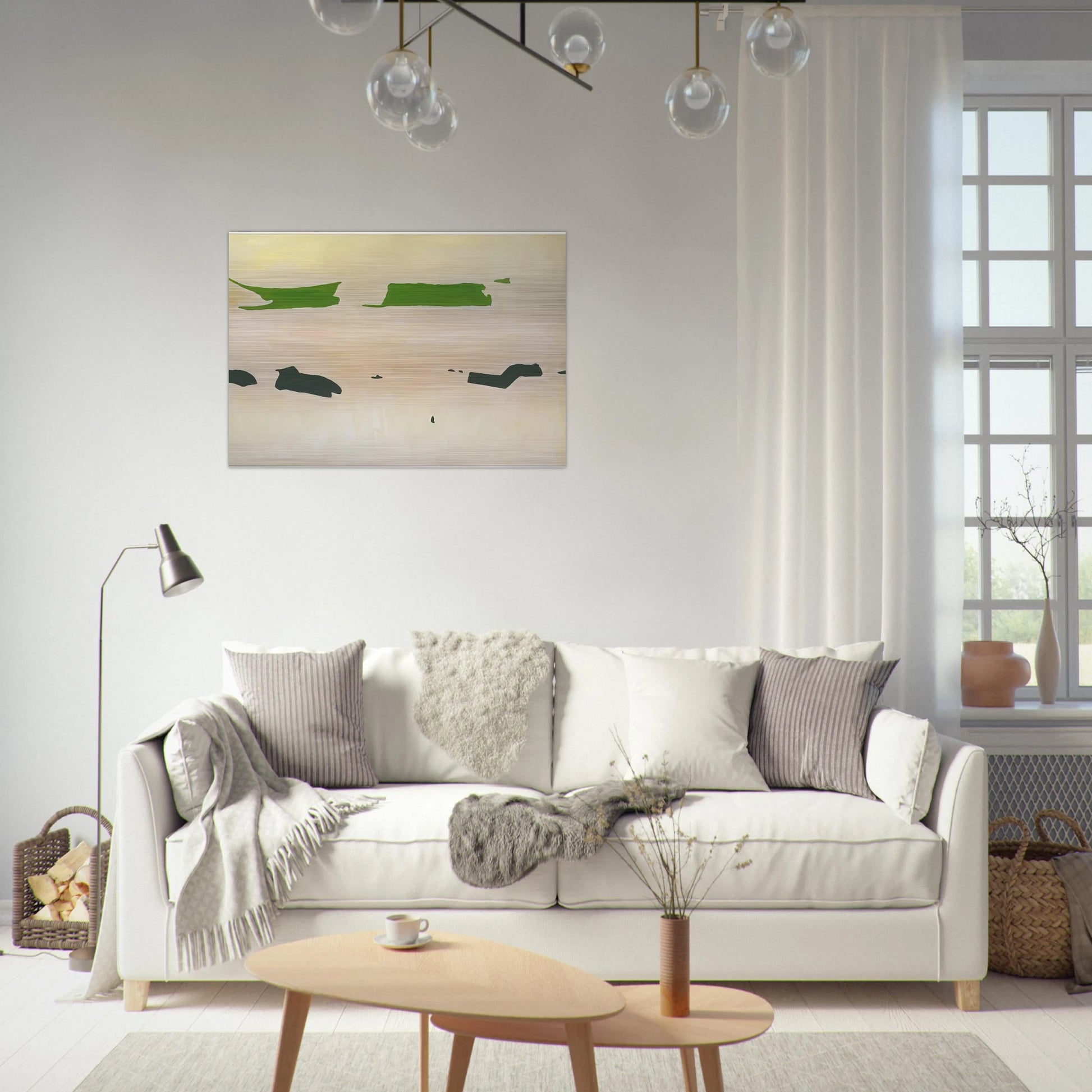 Clos - 2003 - Raoul De Keyser Brushed Aluminum Print - 70x100 cm / 28x40 inches | Raoul De Keyser Aluminum Print | Raoul De Keyser Prints