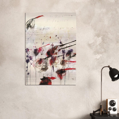 Quattro stagioni I. Autunno - Cy Twombly Brushed Aluminum Print - 70x100 cm / 28x40 inches | Cy Twombly Aluminum Print | Cy Twombly Prints