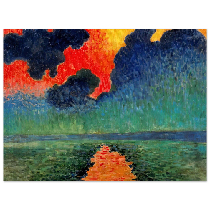 Andre Derain - EFFECT OF SUN ON THE WATER LONDON 1906  75x100 cm / 30x40inches Fine Art Poster