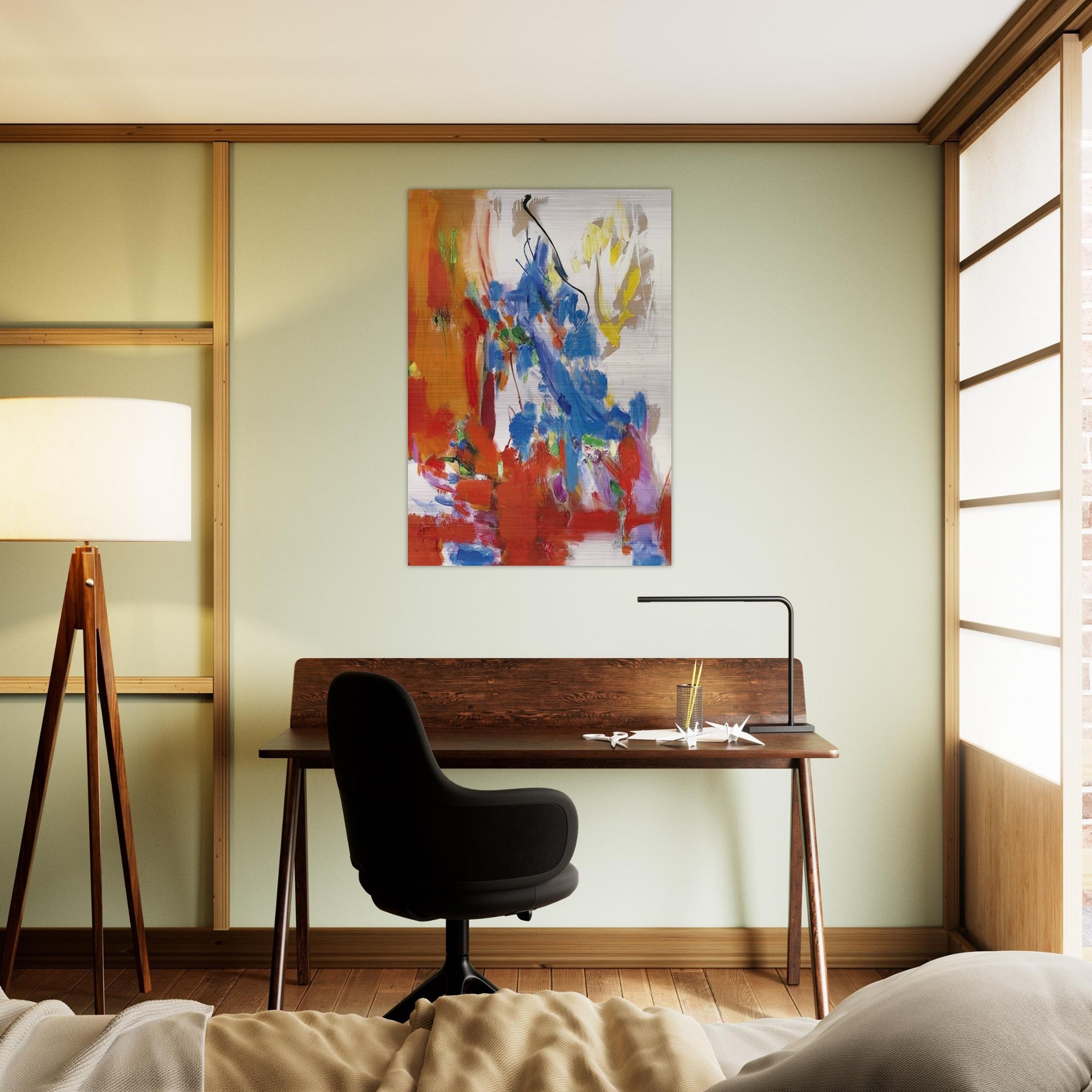 Wild Vine - Hans Hofmann Brushed Aluminum Print - 70x100 cm / 28x40 inches | Hans Hofmann Aluminum Print | Hans Hofmann Prints