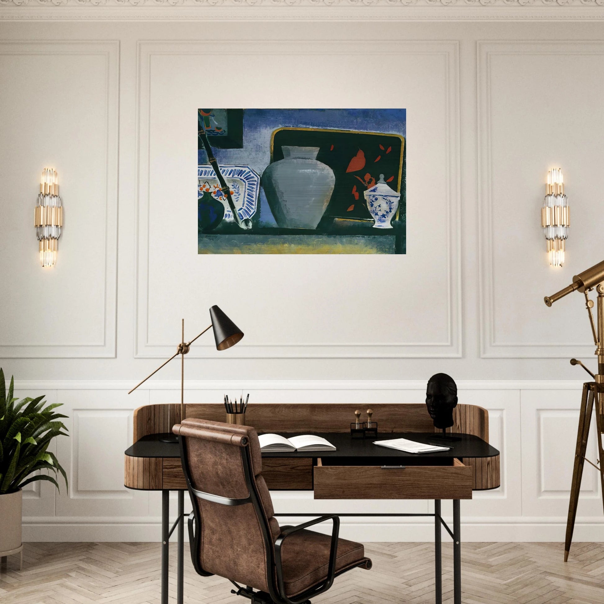 THE BLACK TRAY - Man Ray Brushed Aluminum Print - 70x100 cm / 28x40 inches | Man Ray Aluminum Print | Man Ray Prints