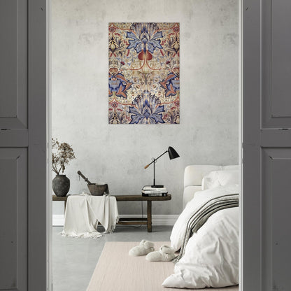 ACANTHUS EMBROIDERED PANEL 1890 - William Morris Brushed Aluminum Print - 70x100 cm / 28x40 inches | William Morris Aluminum Print | William Morris Prints