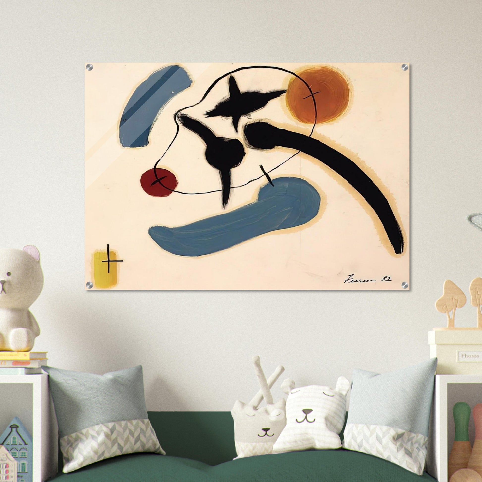 Untitled - 1932 - John Ferren Acrylic Print - 70x100 cm / 28x40″ inches
