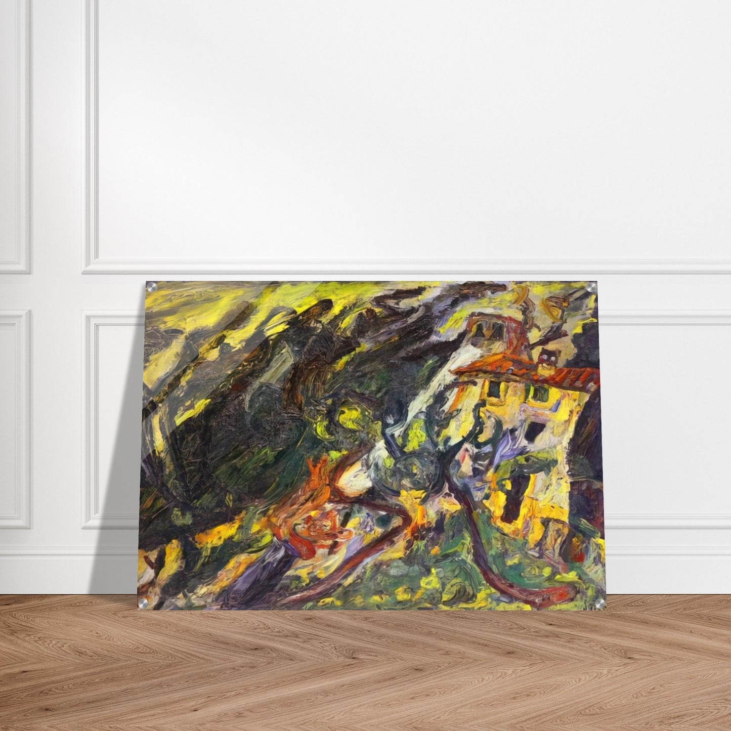 GORGE DE LOUP SUR VENCE - Chaim Soutine Acrylic Print - 70x100 cm / 28x40″ inches | Chaim Soutine Wall Art | Chaim Soutine Prints