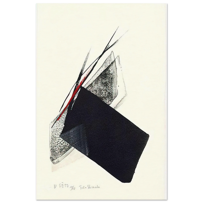 Fête - 1997 - Toko Shinoda Art Prints - 100x150 cm / 40x60″ inches | Toko Shinoda Poster | Toko Shinoda Prints