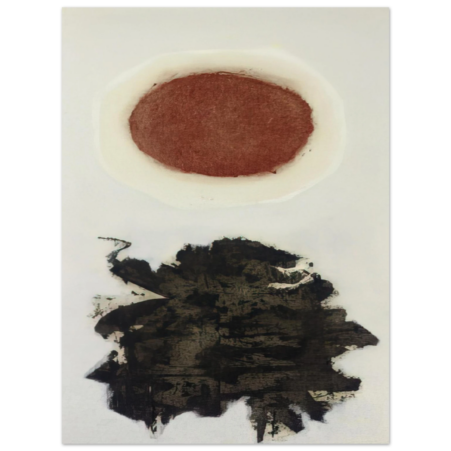 Adolph Gottlieb - Burst #3 - 1967  75x100 cm / 30x40inches Fine Art Poster