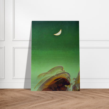 Spring Moon - 1942 - Agnes Lawrence Pelton Brushed Aluminum Print - 70x100 cm / 28x40 inches | Agnes Lawrence Pelton Aluminum Print | Agnes Lawrence Pelton Prints
